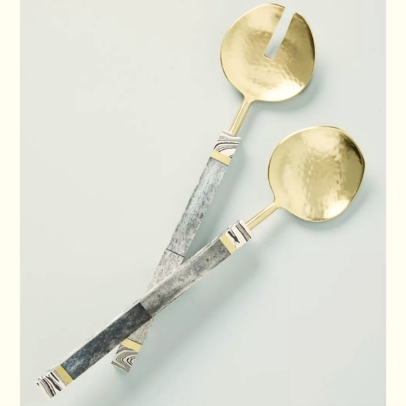Anthropologie Evie Serving Utensils Set - Picture 1 of 9